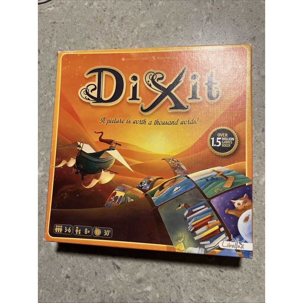 Libellud Dixit Family Board Game Art Theme Card Game Complete Set 84 Cards